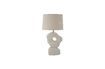 Miniaturansicht Weiße Tischlampe aus Sandstein Cathy 1