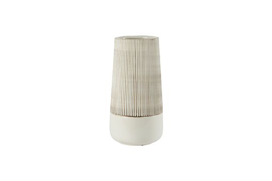 Weiße Vase Bila